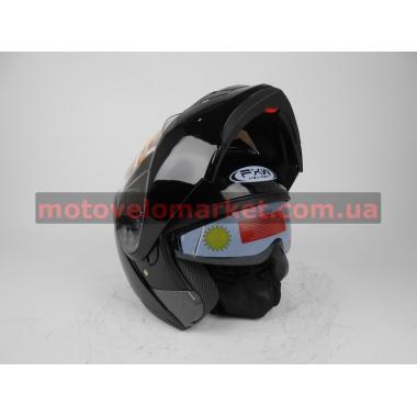 МОТОШЛЕМ FXW HF-119 (МОДУЛЯР) ЧЕРНЫЙ ГЛЯНЕЦ